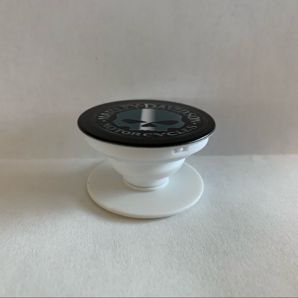 Harley Davidson Logo Skull Popsocket New - Picture 2 of 3